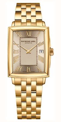 Raymond Weil Toccata Quartz (22.6mm) Champagne Dial / Gold PVD Stainless Steel Bracelet 5925-P-00100