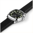 Hamilton American Classic Cushion Mechanical (34mm) Black Sunray Dial / Black Leather Strap Watch H36129730 - alternative Ansicht 3