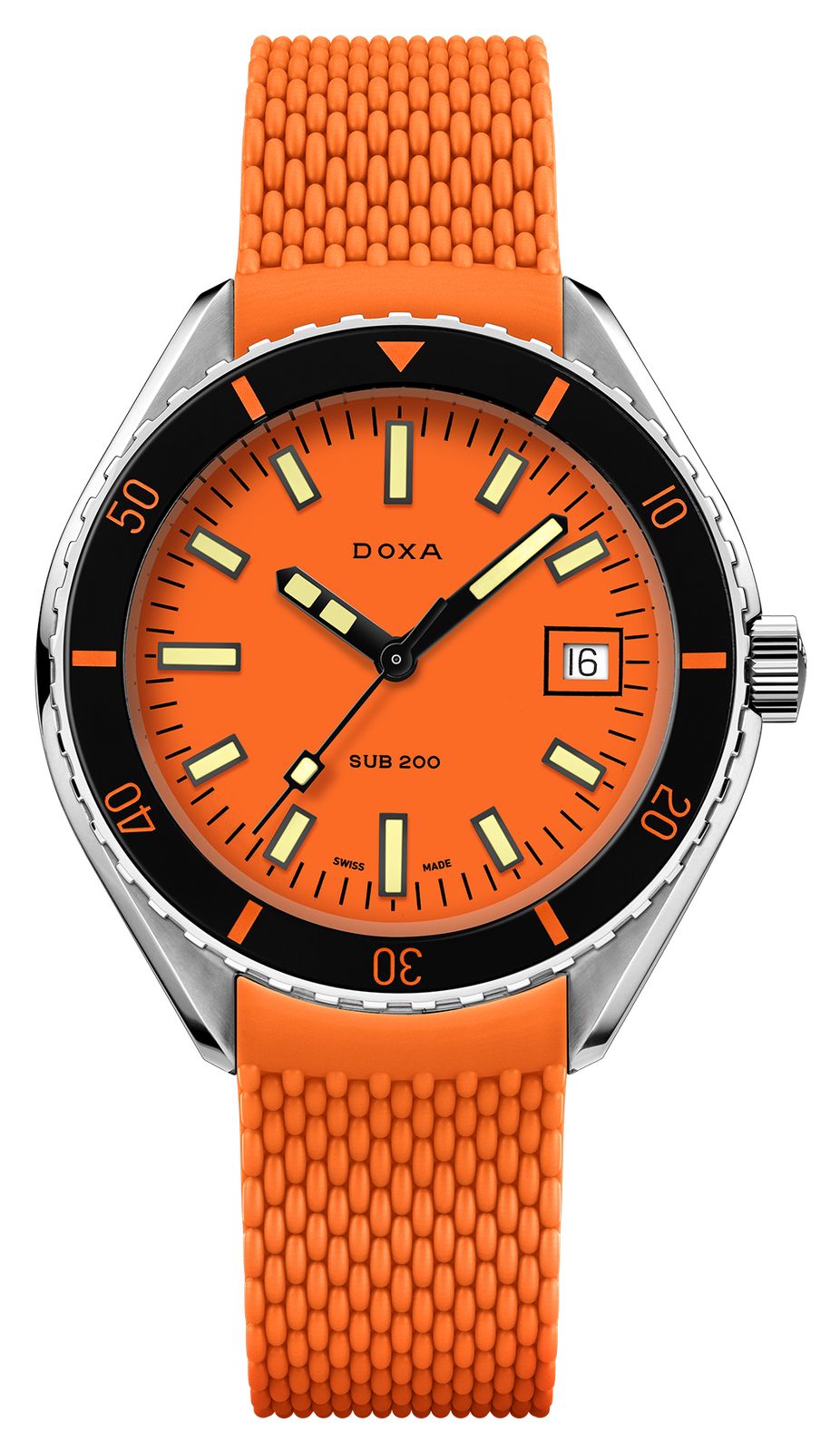 DOXA Sub 200 Professional (42 mm) cadran iconique orange / montre