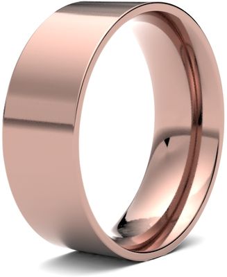 James Moore & Co | Oro rosa 18 carati | 7 mm | leggero | misura piatta | ag_7gle-18r AG_7GLE-18R