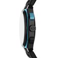 Armani Exchange Dual-Time Quartz (40mm) Black Dial / Matte Black PVD Stainless Steel Bracelet AX1480 - alternate view 3