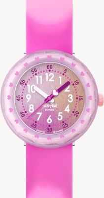 Flik Flak FUZE IN PINK (36.70mm) Pink Gradient Dial / Pink Gradient Strap FCSP130
