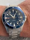 Customer picture of Hamilton Khaki Navy Scuba Automatic (40mm) Blue Wave Dial / Stainless Steel Bracelet H82425140