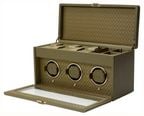 WOLF Earth Triple Watch Winder In Olive 190541 - alternatieve weergave 3