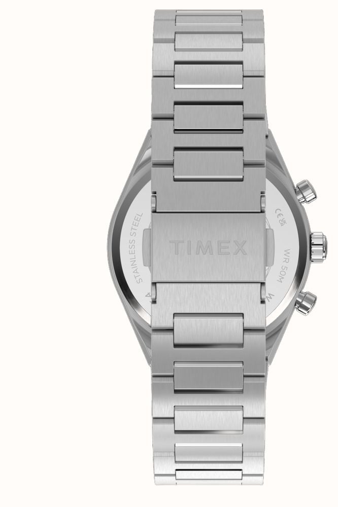 Timex Q Timex Continental Chronograph 36mm Stainless Steel Bracelet TW2Y93200 - 备用视图 3