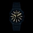 Armani Exchange Dual-Time Quartz (40mm) Black Dial / Blue PVD Stainless Steel Bracelet AX1477 - alternative Ansicht 3