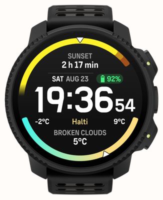 Suunto Orologio da avventura all'aperto Vertical 2 AMOLED (49 mm) completamente nero SS051204000