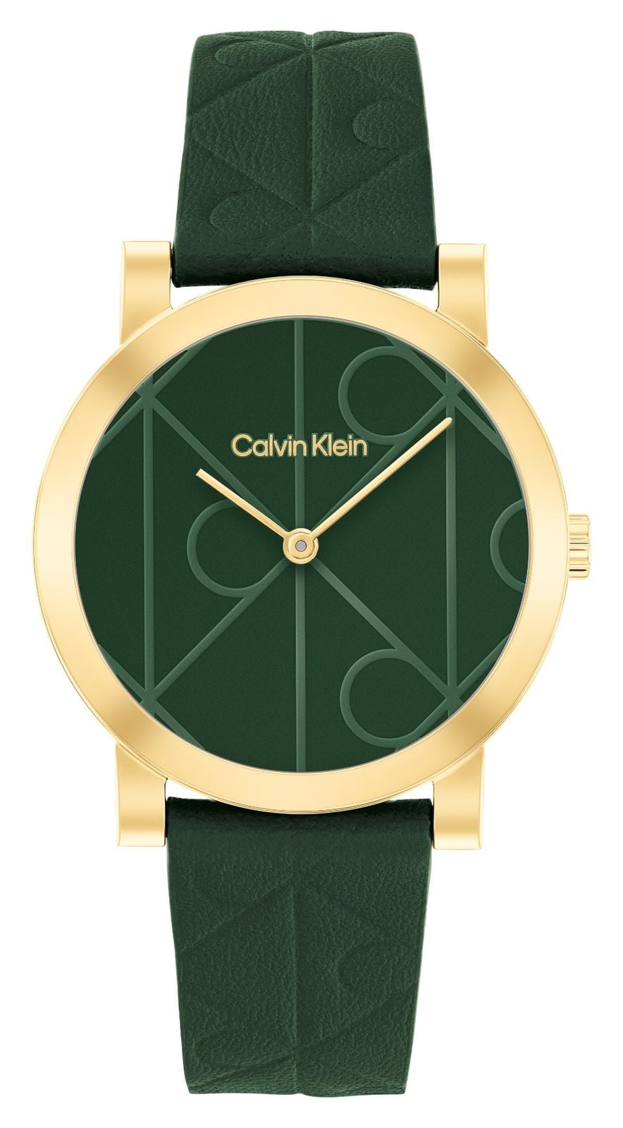 Calvin Klein Ck monogramme (32 mm) cadran vert / montre