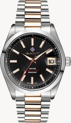 GANT Eastham 100m (42mm) czarna tarcza / dwukolorowa stal nierdzewna pvd G161013