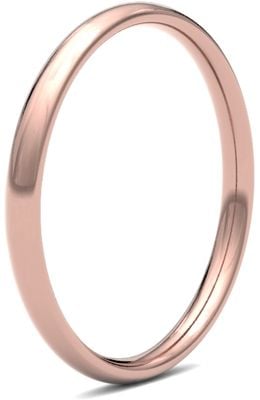 James Moore & Co | 9 karaat roségoud | 2 mm | medium | maat traditioneel hof | ag_2lmc-9r AG_2LMC-9R