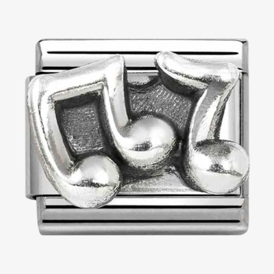 Nomination Classic Music Notes Sterling Silver Charm 330101/86