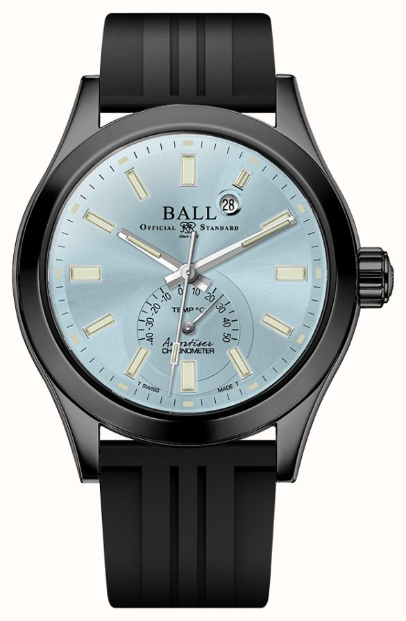 Ball Watch Company Engineer III Endurance 1917 TMT Ice Blue Dial Black NT2222C P4C IBEC First Class Watches USA