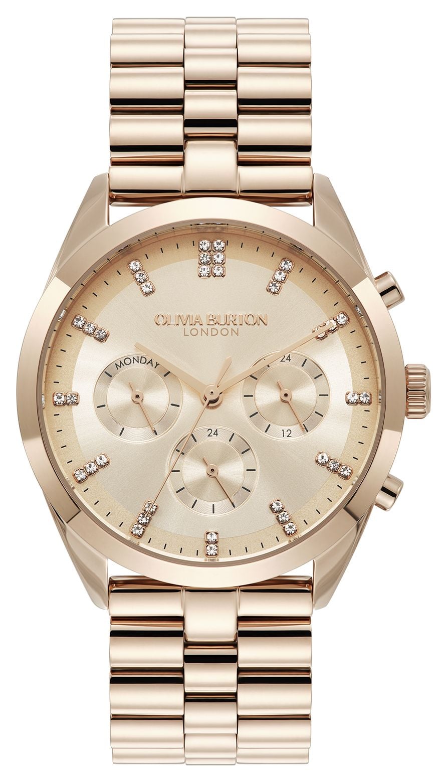 Olivia Burton City Classics avec cadran en or rose et montre