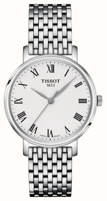 Tissot Женский серебряный циферблат на каждый день (34 мм)/браслет из нержавеющей стали T1432101103300