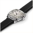 Hamilton American Classic Cushion Mechanical (34mm) Silver Sunray Dial / Black Leather Strap Watch H36149710 - alternative Ansicht 3