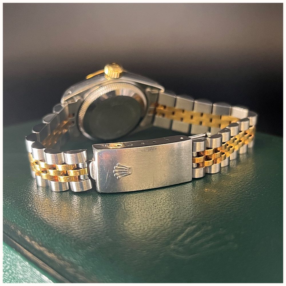Pre-owned Oyster Perpetual Datejust Diamond (26mm) Gold Dial / Two-Tone Stainless Steel Bracelet Watch JMP-595196 - alternate view 3