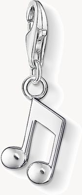 Thomas Sabo Note Charm 925 Sterling Silver 0846-001-12