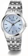 Guess Guess Mens Archie Blue Sunray Dial Silver-Tone Stainless Steel Bracelet GW1121G1 - alternate view 2