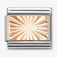 Nomination Rose Gold Classic Plate Charm Bead 430101/56
