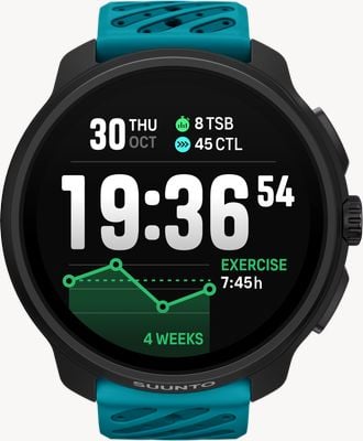 Suunto Race 2 AMOLED Multisport-Performance-Uhr (49 mm) Wellenblau SS051242000