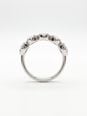 1.55ct Round Brilliant Natural Diamond Platinum Halo Five Stone Ring E94044 - alternate view 3