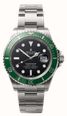 Pre-owned Oyster Perpetual Submariner 'Kermit' (40mm) Black Dial / Stainless Steel Bracelet JMP-925200
