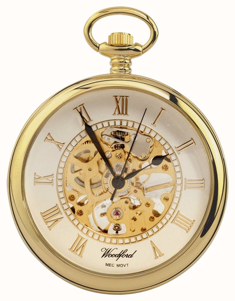 Antique gold plated pocket watch best sale