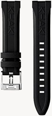 Hamilton Straps 卡其色海军黑色橡胶表带 - 20 毫米（仅表带） H690823103