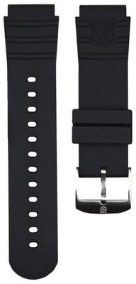 Luminox Schwarzes Armband mit 22 mm Bandanstoß und Stahlschließe für die Serie 0320 FPX220120Q1K