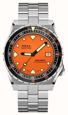 DOXA SUB 600T Professional (40mm) Orange Iconic Dial / Stainless Steel Bracelet 861.10.351.10