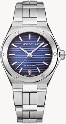 Herbelin Cap Camarat Unisex-Armbanduhr mit blauem Zifferblatt 1545B15