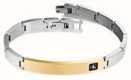 Calvin Klein ARCHITECTURAL ID Two-Tone Mnes Bracelet 35100105 - 別ビュー 2
