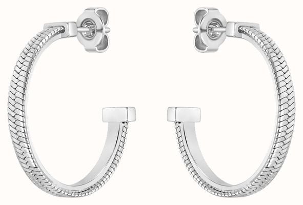 BOSS Jewellery Zia Stainless Steel Hoop Earrings 1580482