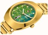 RADO DiaStar Original Automatic Diamond (38mm) Green Mosaic Dial / Gold PVD Stainless Steel Bracelet R12161313 - 备用视图 2