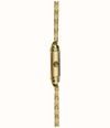 Herbelin Art Déco Quartz (17.8mm) Silver Guilloché Dial / Gold PVD Stainless Steel Double-Wrap Bracelet 17438BLP1N08 - alternate view 3