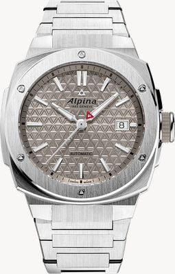 Alpina Alpiner Extreme (40.4mm) Beige Textured Dial / Stainless Steel Bracelet AL-525BG3AE6B