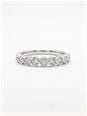 James Moore & Co 0.20ct Round Brilliant Natural Diamond 18ct White Gold Half Eternity Ring J49913