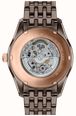 Emporio Armani Ceramic Automatic (43mm) Skeleton Dial / Brown Ceramic Bracelet AR60101 - autre vue 3
