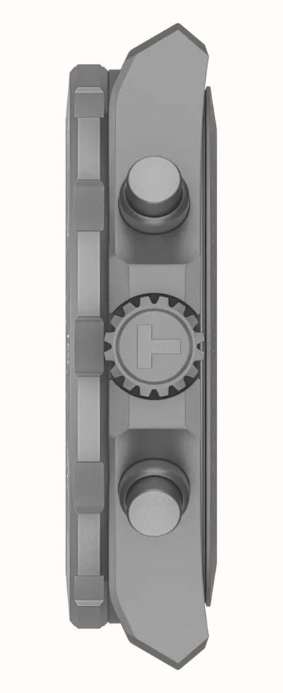 Tissot Supersport Chrono NBA Special Edition (42mm) Grey Dial / Grey Rubber Strap T1254171703100 - vista alternativa 4