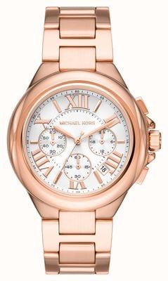 Michael Kors Damski zegarek Camille w kolorze różowego złota MK7271