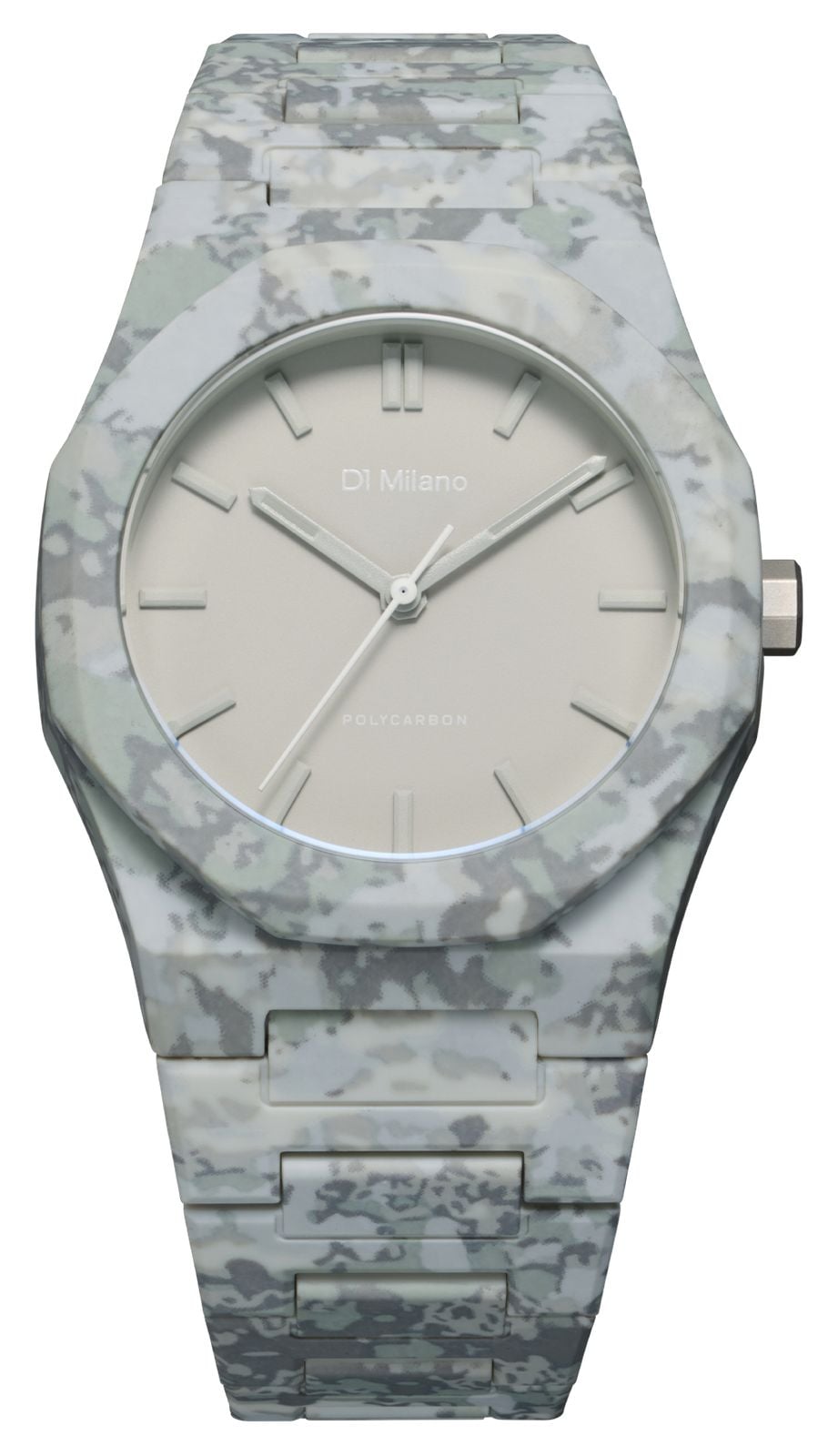 D1 Milano en polycarbonate camouflage urbain (40,5 mm montre
