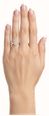 0.70ct Radiant Natural Diamond Platinum Solitaire Ring J40713 - alternative Ansicht 4