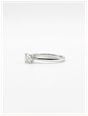 0.46ct Round Brilliant Natural Diamond Platinum Solitaire Ring J37822 - alternate view 2