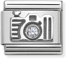 Nomination Classic Camera Sterling Silver & Steel Charm 330311/06