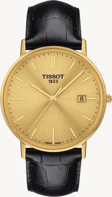 Tissot ゴールドランサファイア18Kゴールドゴールドトーンの文字盤 T9224101602100