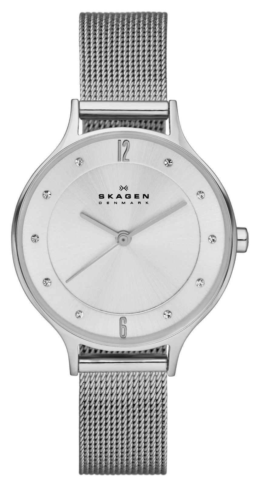 Skagen-bracelet anita pour femme en acier inoxydable montre