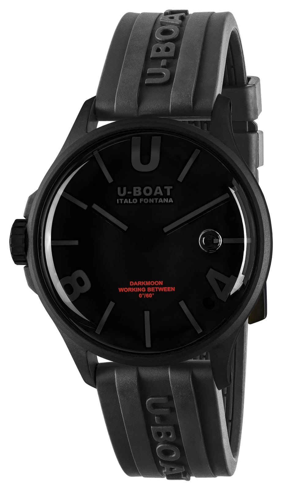 UBoat Darkmoon PVD 40mm Blackout Curve Dial  Black Watch
