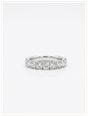 1ct Round Brilliant Cut Natural Diamonds 18ct White Gold Pavé Ring C29001E881