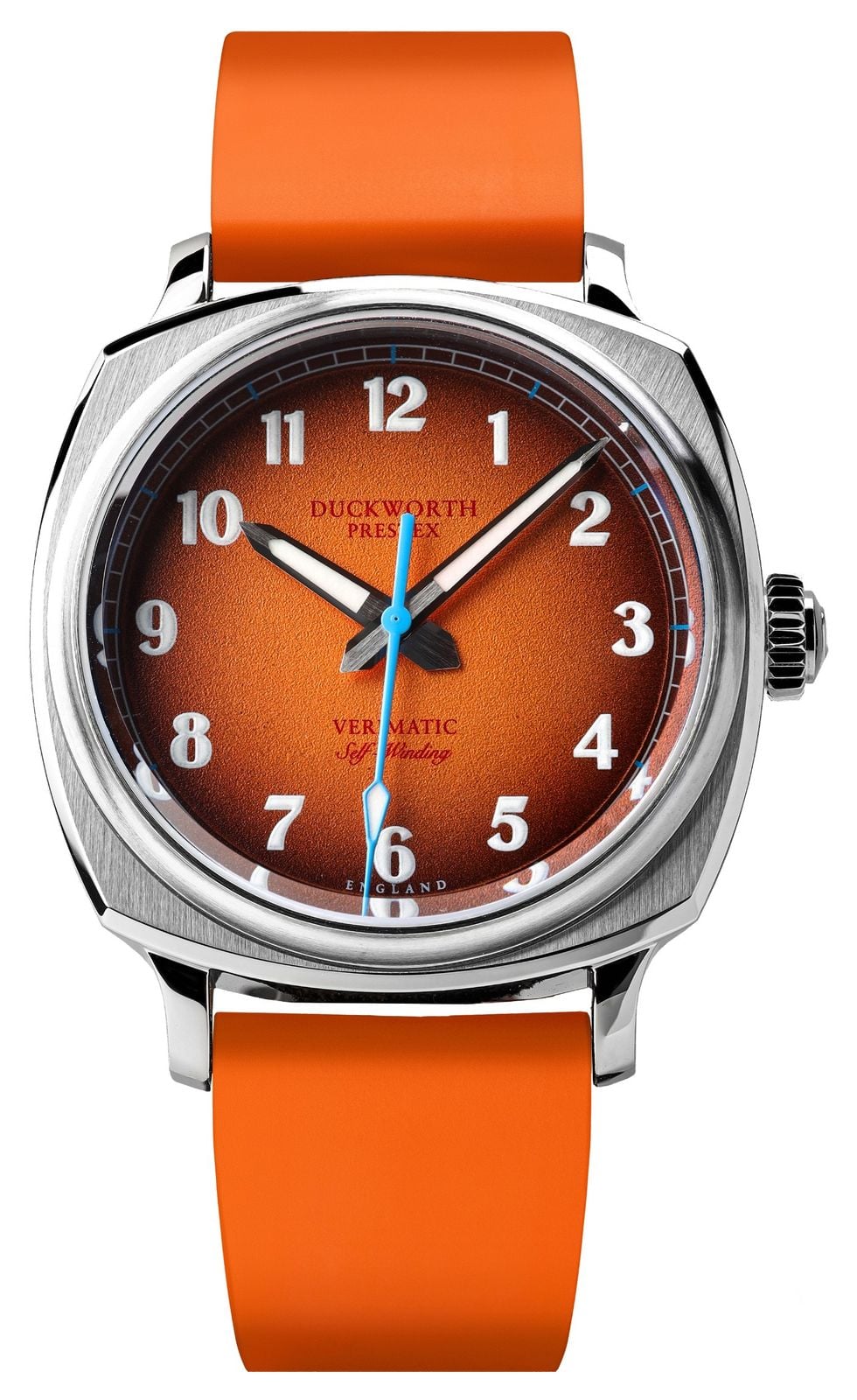 Duckworth Prestex Cadran Verimatic (39mm) orange fumÃ© / montre
