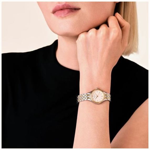 Rosefield Ladies Muse White Dial Two Tone Bracelet Watch MUWDSD-MU03 - alternate view 5